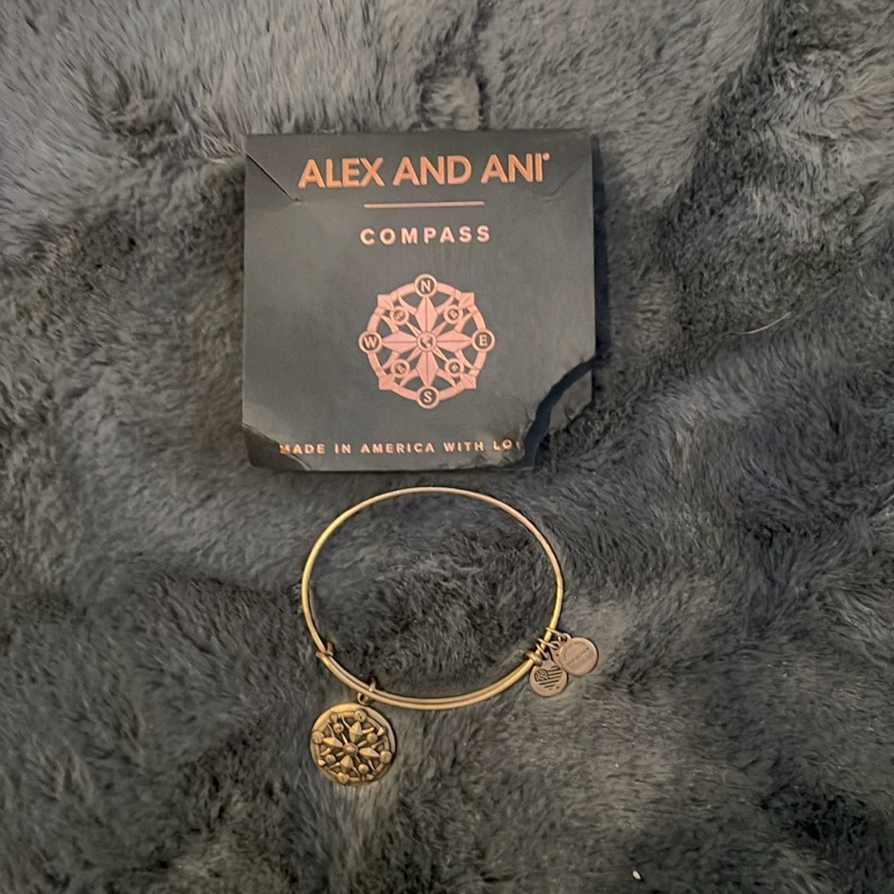 Alex and Ani Compass Bracelet